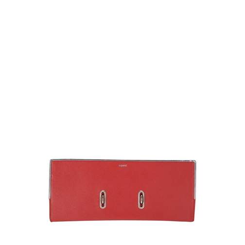 Coperni Pochette Stylish Metallic Handbag Red