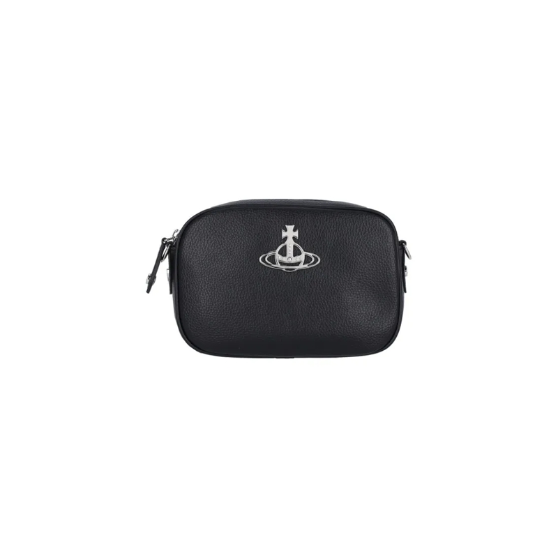 Vivienne Westwood Crossbodytas "Anna Camera Bag" Pouch – Black Black