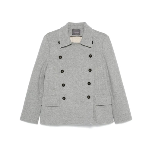 Lorena Antoniazzi Übergangsjacke Double-Breasted Jacket Grey