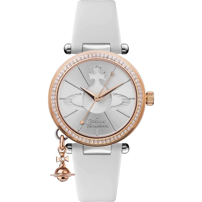 Vivienne Westwood Quarzuhr Quarzuhr Orb weiss