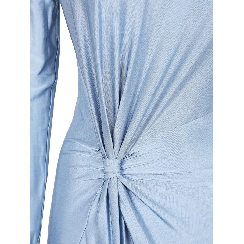 Victoria Beckham Maxikleid Elegantes Maxikleid blau(Image 5)