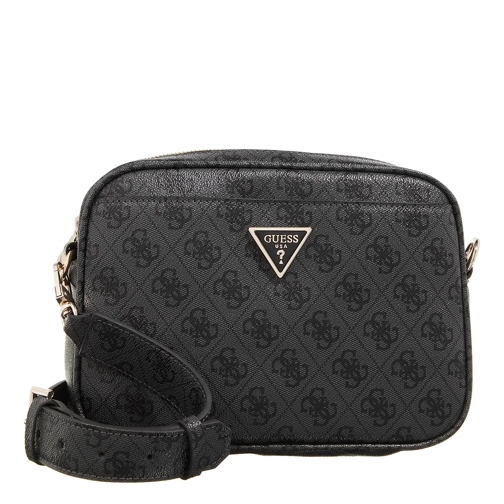 Guess Meridian Camera Bag Coal Logo Camera Bag