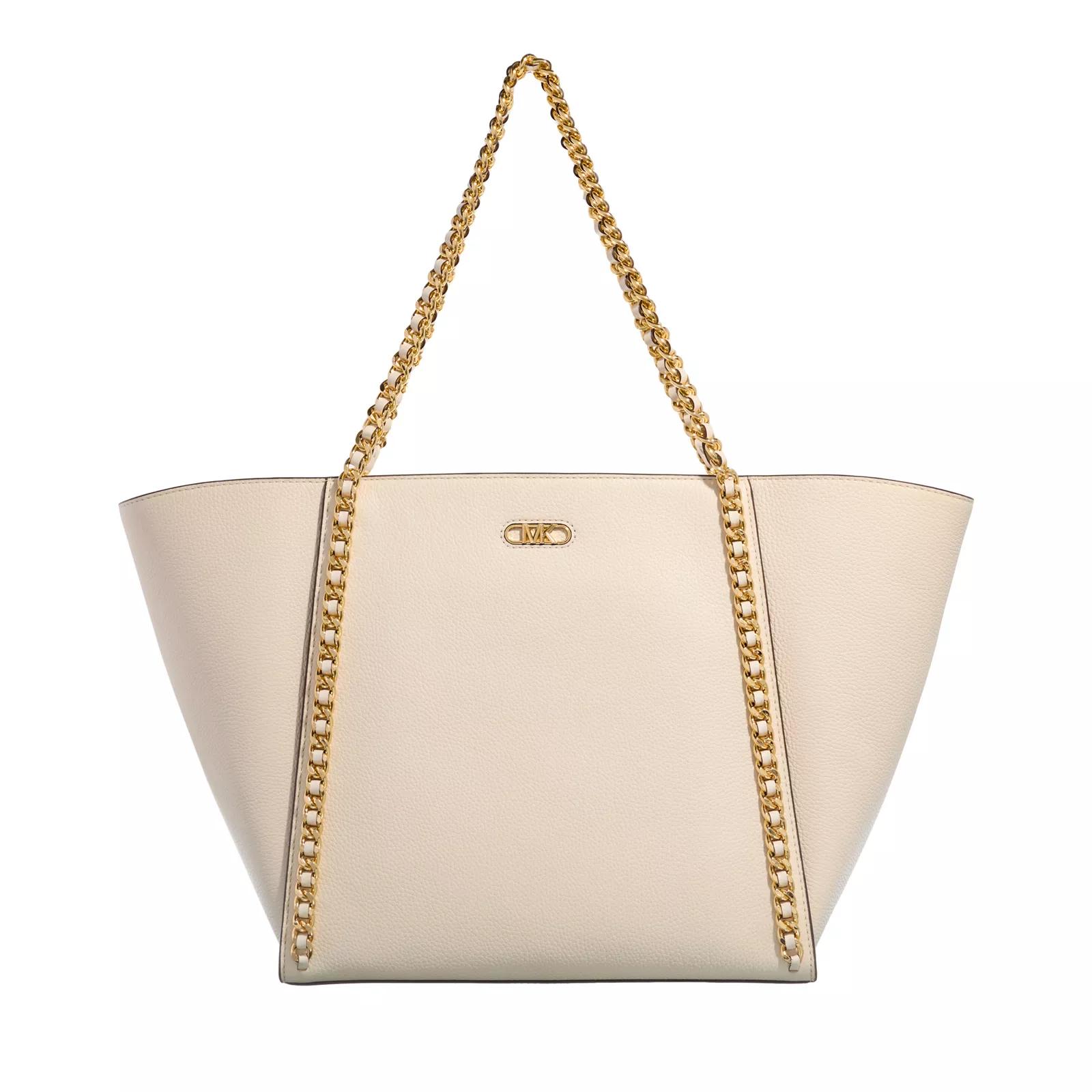 Michael Kors Shopper - Westley Large Top-Zip Chain Tote - Gr. unisize - in Creme - für Damen