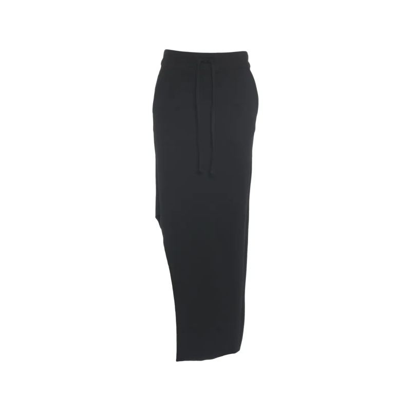 Thom Krom Midirok Drawstring Midi Skirt Black