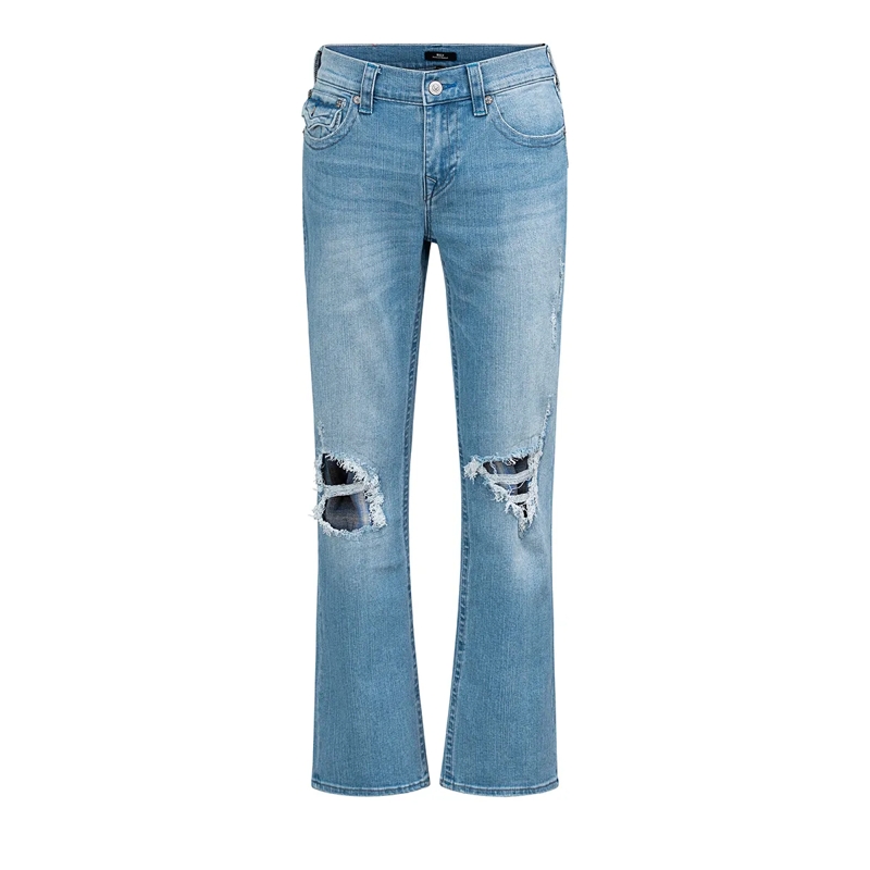 True Religion Bootcut-Jeans - Modell: Billy- Länge 34- Bootcut-Passform- Us blau