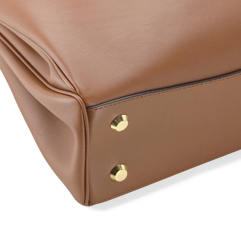 Balenciaga Crossbody Bag Handtasche aus Leder braun(Image 5)