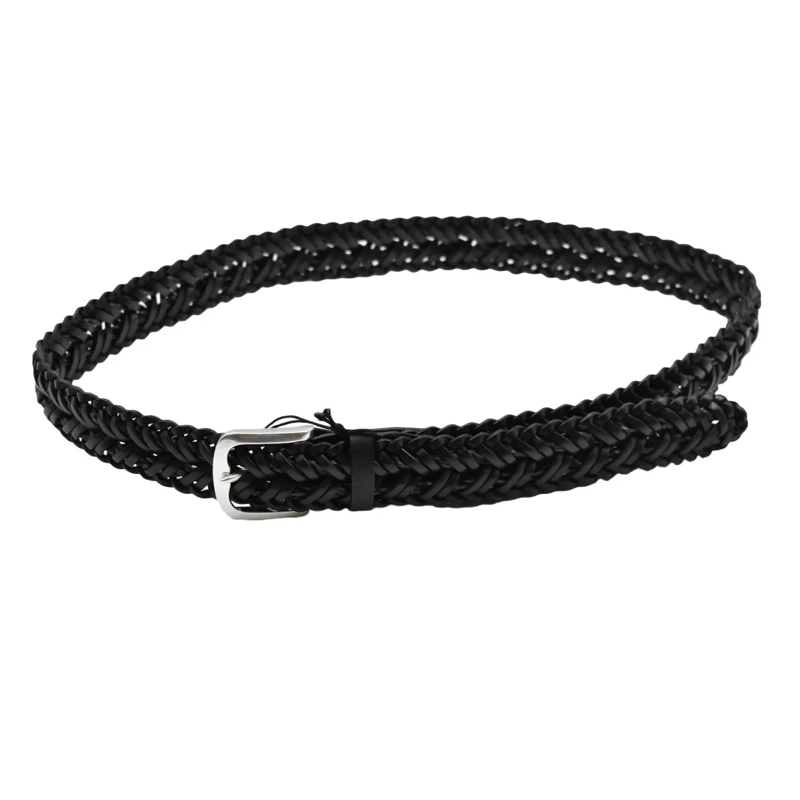 Orciani Gürtel Braided Brown Orciani Belt With Buckle Black