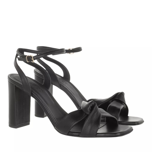Closed Aaya Pumps Leather Black Strappy Sandal