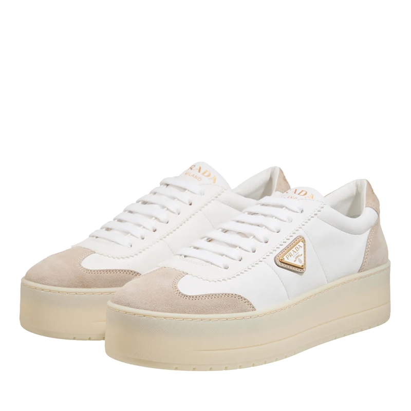 Prada Low-Top-Sneaker Downtown Bold Bianco(Image 4)