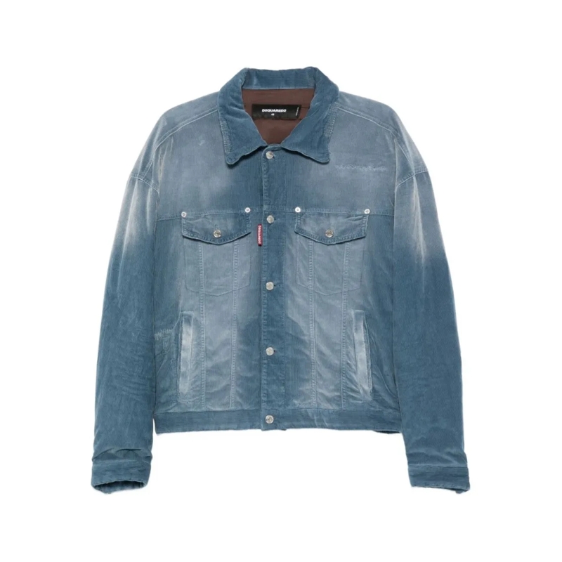 Dsquared2 Spijkerjasje Blue Denim Jacket Blue