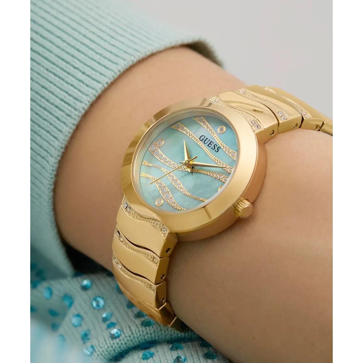 Thumbnail - Guess Uhr - Quarz-Analoguhr Laguna - Gr. unisize - in Gold - für Damen