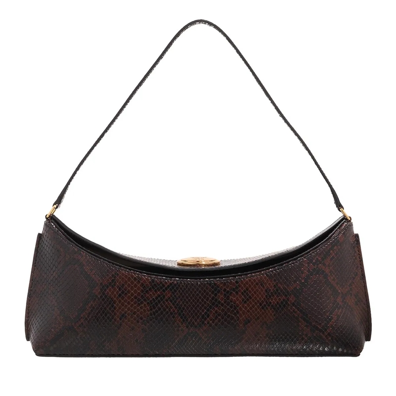 Jacquemus Schultertasche Le Calisso Dark Brown