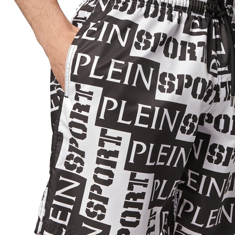 Plein Sport Shorts Badehose weiss(Image 5)
