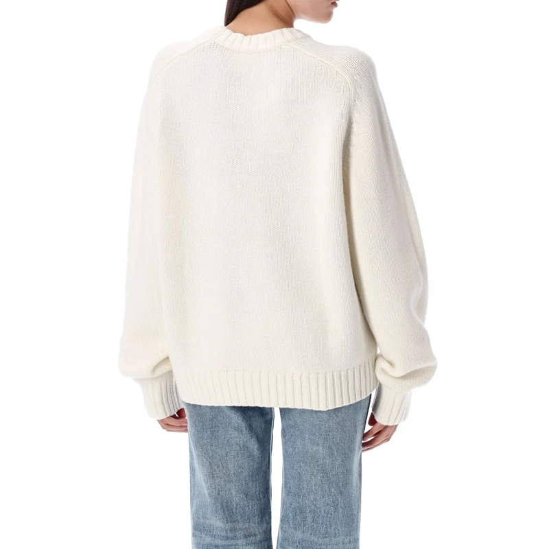 Khaite Trui Mae Cashmere Sweater White
