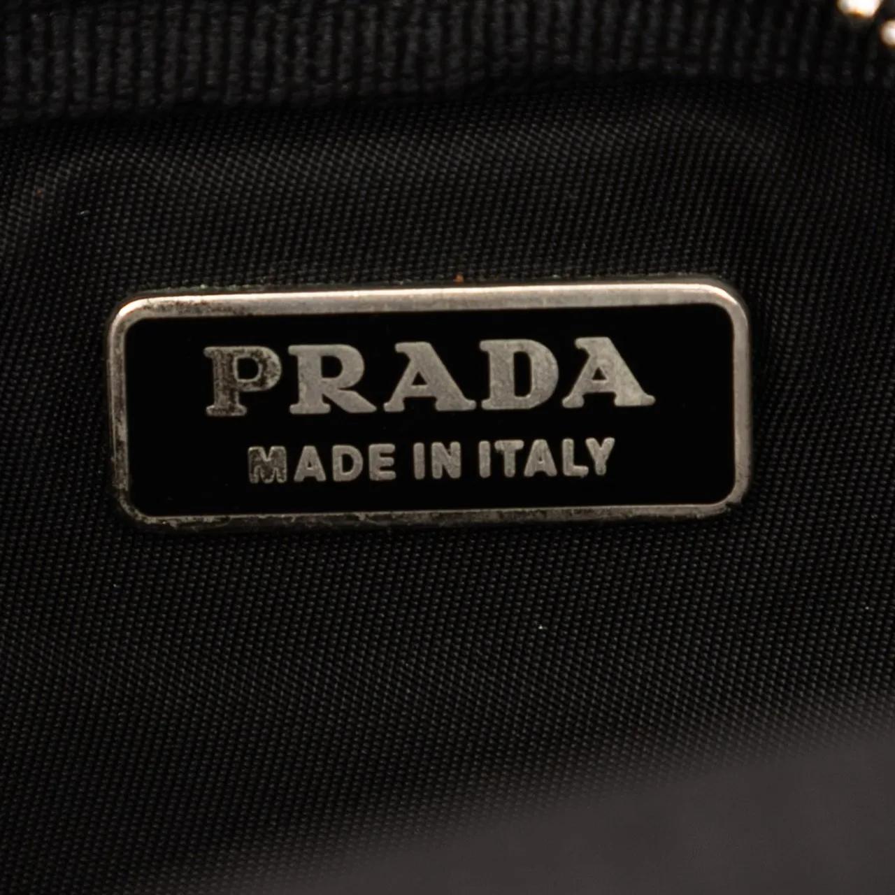 Thumbnail - Prada Crossbody Bags - Mini Tessuto Double Zip Handbag - Gr. unisize - in Schwarz - für Damen