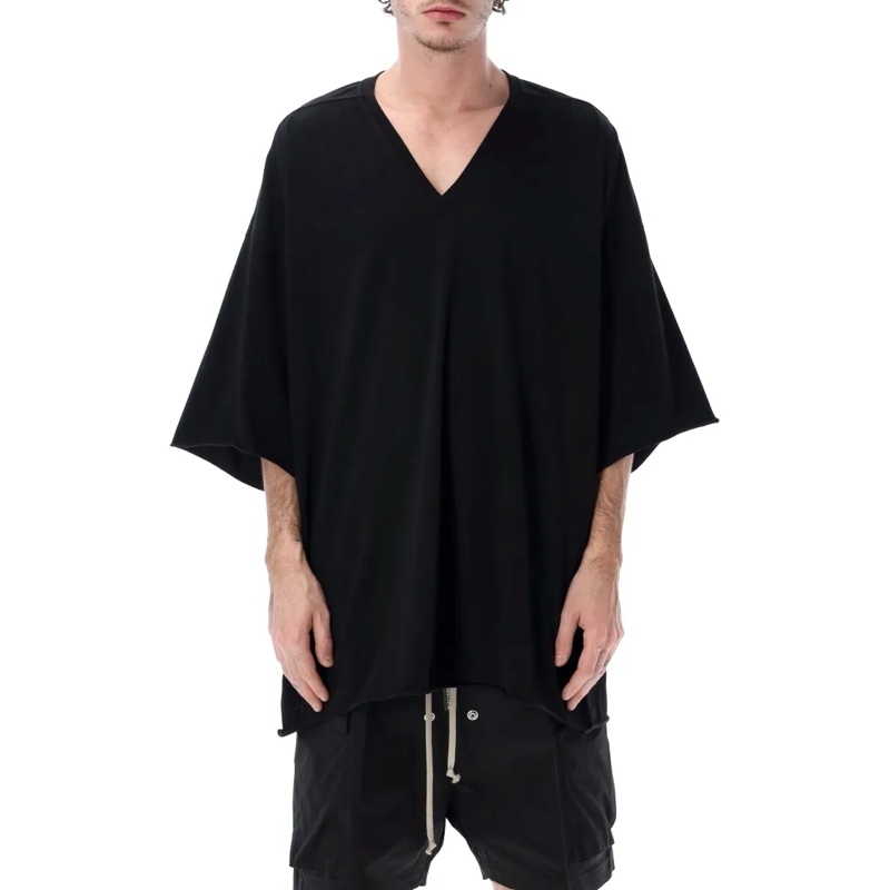 Rick Owens T-shirt V Tommy T-Shirt Black