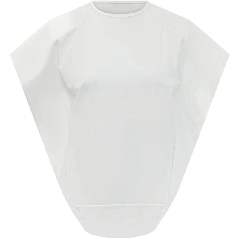 Iro Top T-shirt Smanicata Con Girocollo weiß