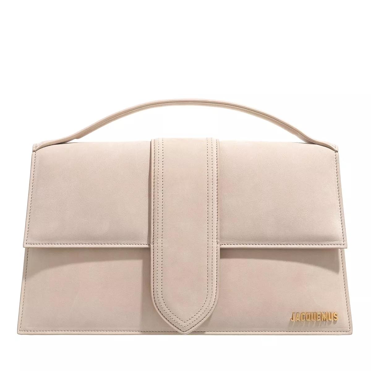 Jacquemus Satchels - Le Bambinou Envelope Handbag Leather - Gr. unisize - in Beige - für Damen