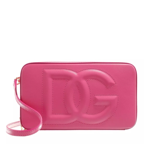 Dolce&Gabbana Vitello Liscio Pink Kameraväska
