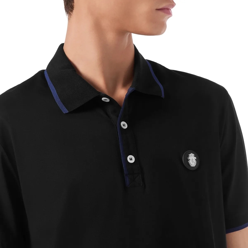 BILLIONAIRE Top Poloshirt Ss schwarz(Image 4)