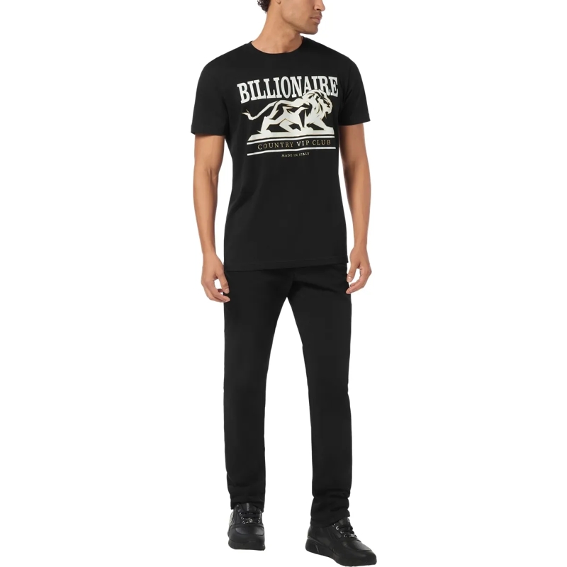 BILLIONAIRE T-Shirt T-Shirt Rundhalsausschnitt Ss Lion schwarz(Image 3)