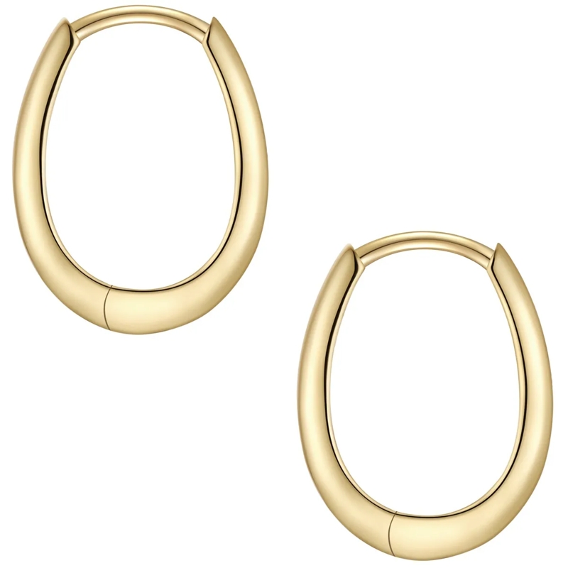 Glanzstücke München Ohrhänger Sterling Silber Creolen gold(Image 3)