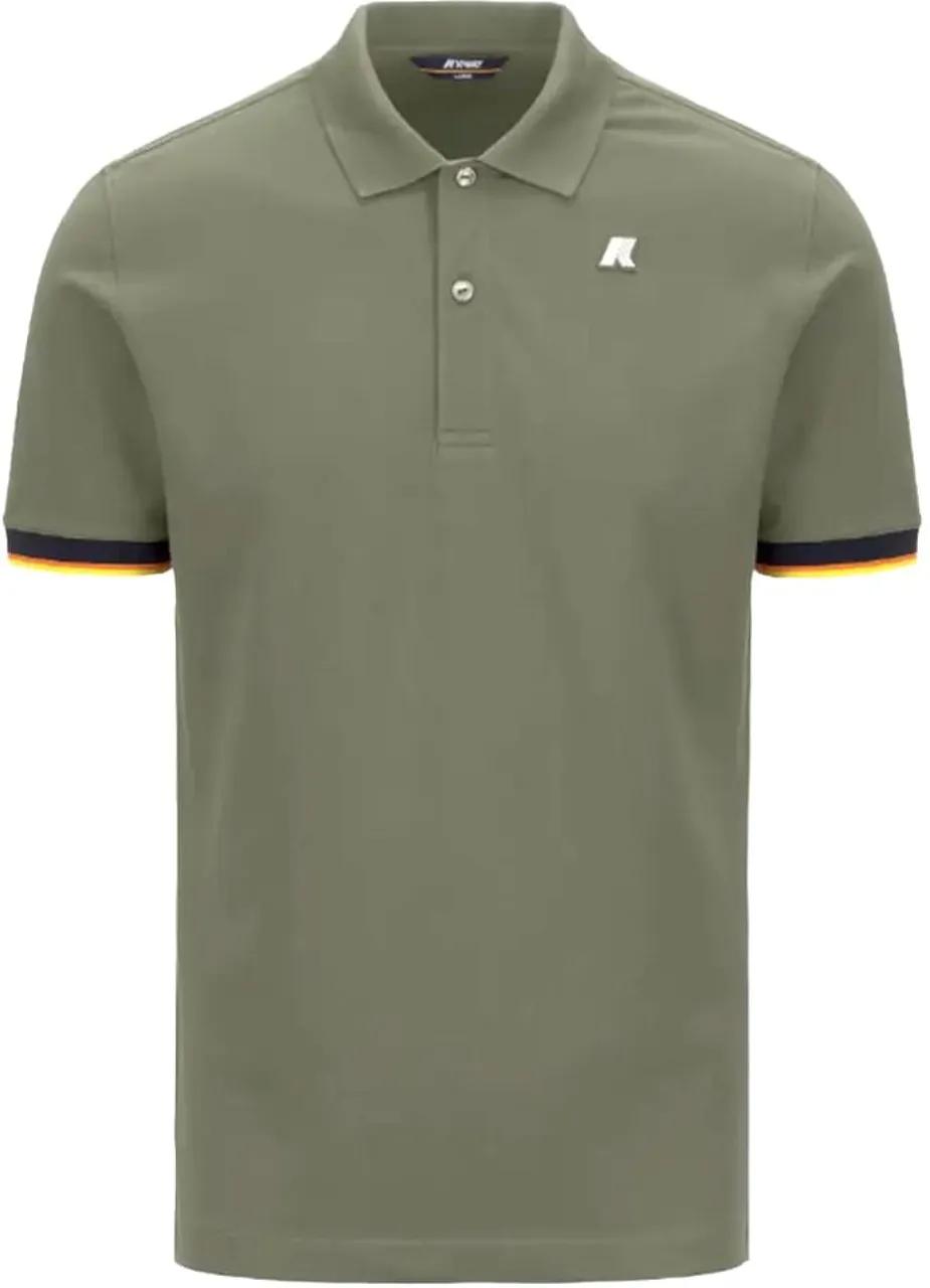 Thumbnail - K-Way - T-Shirts And Polos Green Lichen - Größe XL - grün