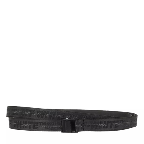 Off-White Mini Industrial Belt  Black Black Cintura sottile