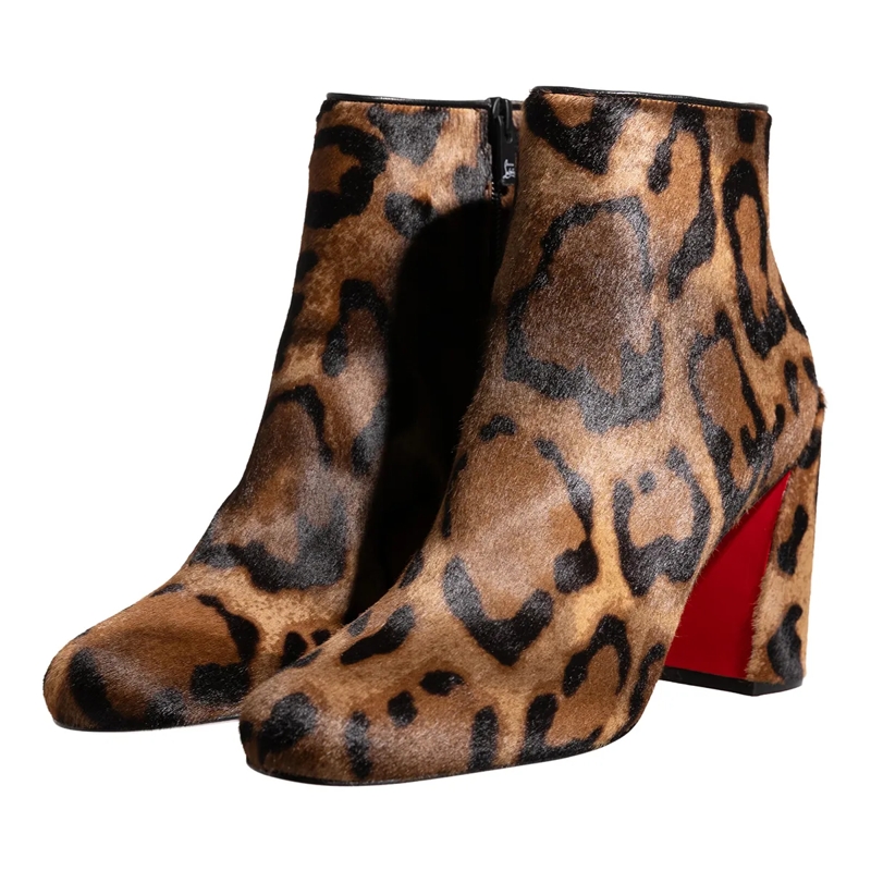 Christian Louboutin Enkele laarsjes Jane Zipped Boots Brown(Image 3)