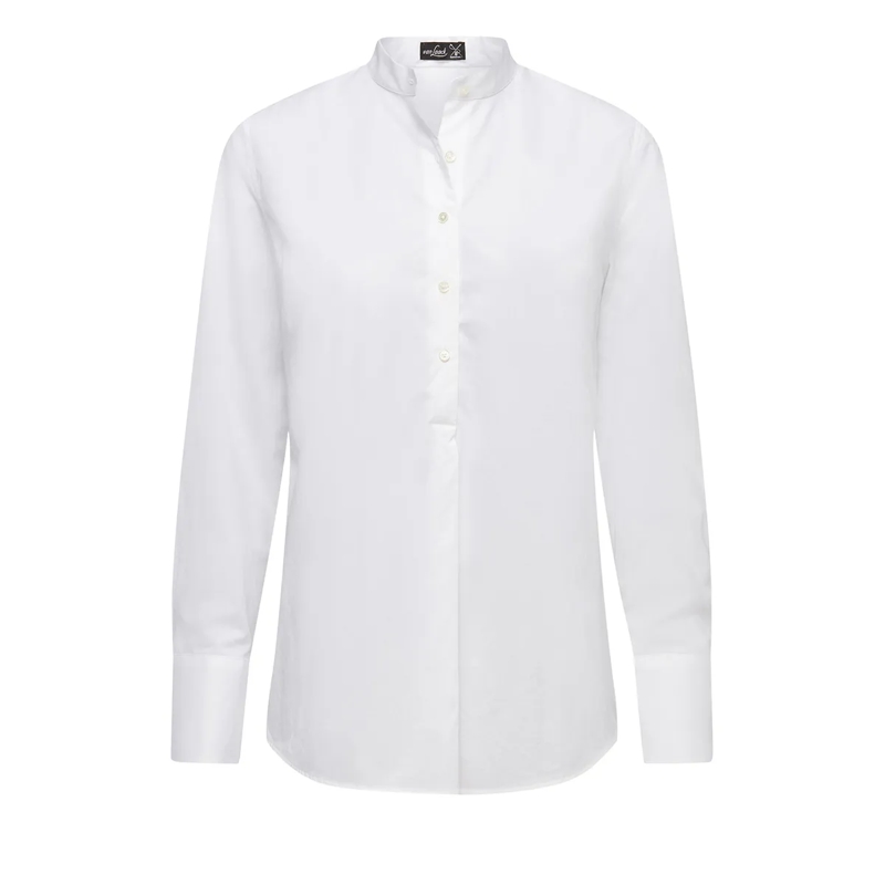 VAN LAACK Bluse Bluse Modern Fit Uni weiss