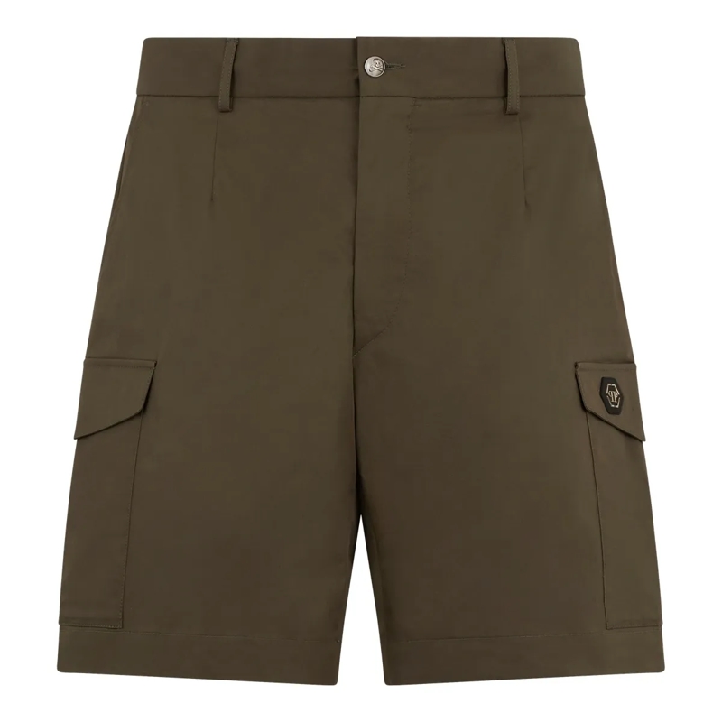Philipp Plein Shorts Cargo Shorts grün