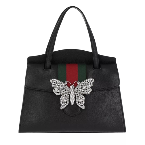 Gucci GucciTotem Medium Top Handle Bag Black Tote