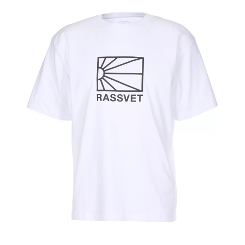 Rassvet T-Shirt mit Logo-Print white Magliette