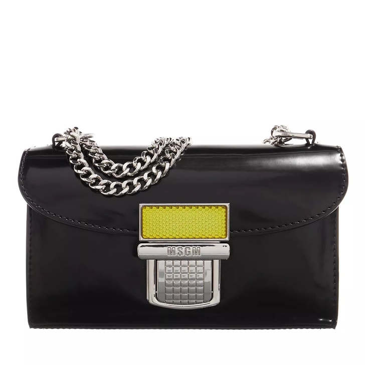 MSGM Borsa Donna Bag Black Crossbody Bag