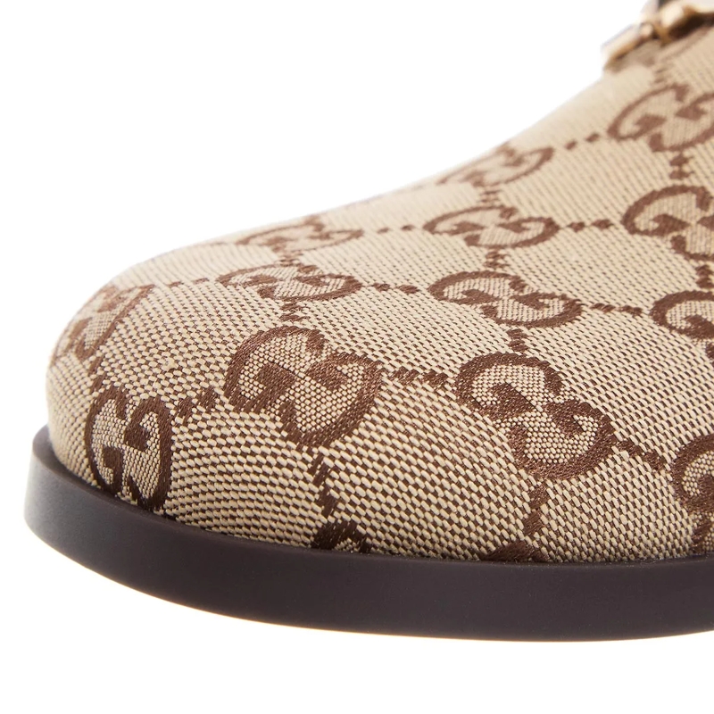 Gucci Mules W SOL MULE CANVAS GG W/HB(Image 5)