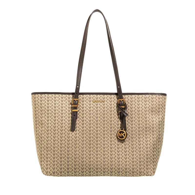 MICHAEL Michael Kors Shopper Quinn Lg Ew Tz Tote Natural