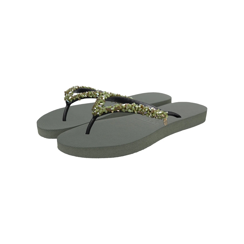 UZURII Flip Flops Zehentrenner Classic Aby Army Green dunkel-grün(Image 2)