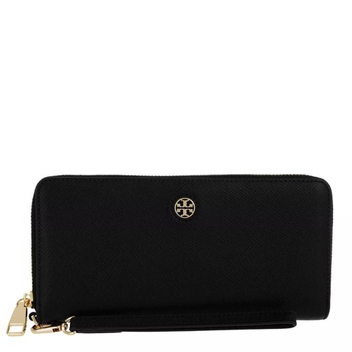 Tory Burch Perry Zip Continental Wallet Black Continental Wallet