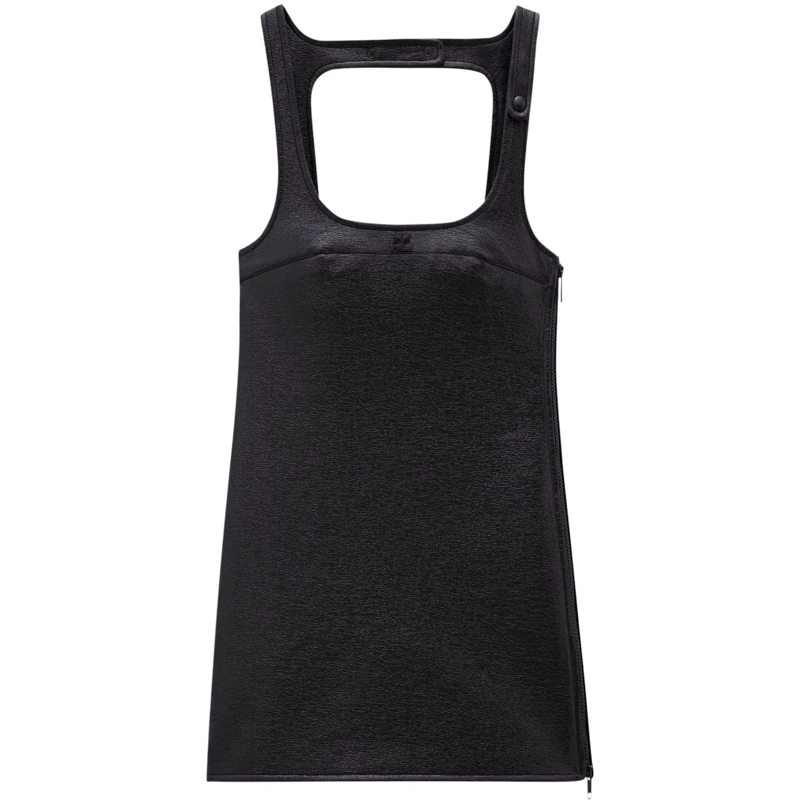 Courrèges Midikleid Dresses Black schwarz