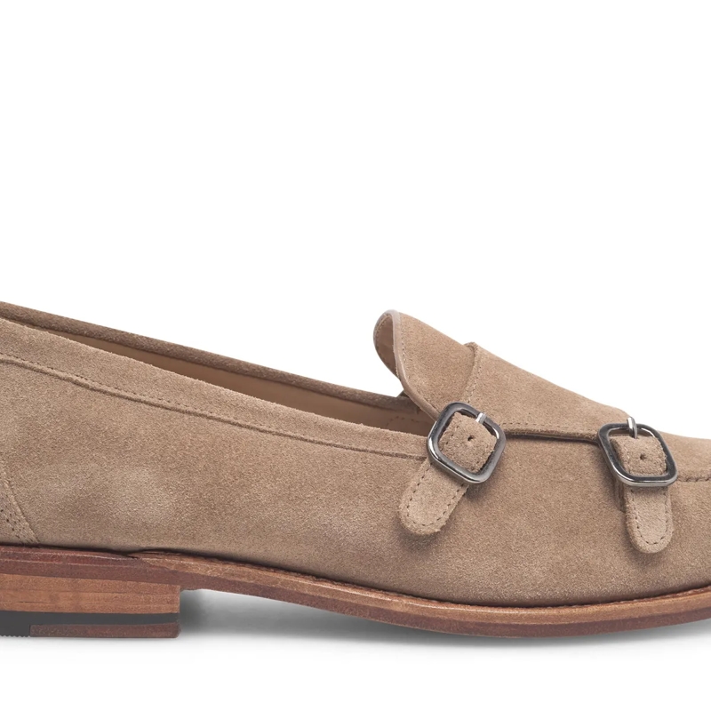 Heinrich Dinkelacker Loafer Loafer Wien Double Monk V beige(Image 3)