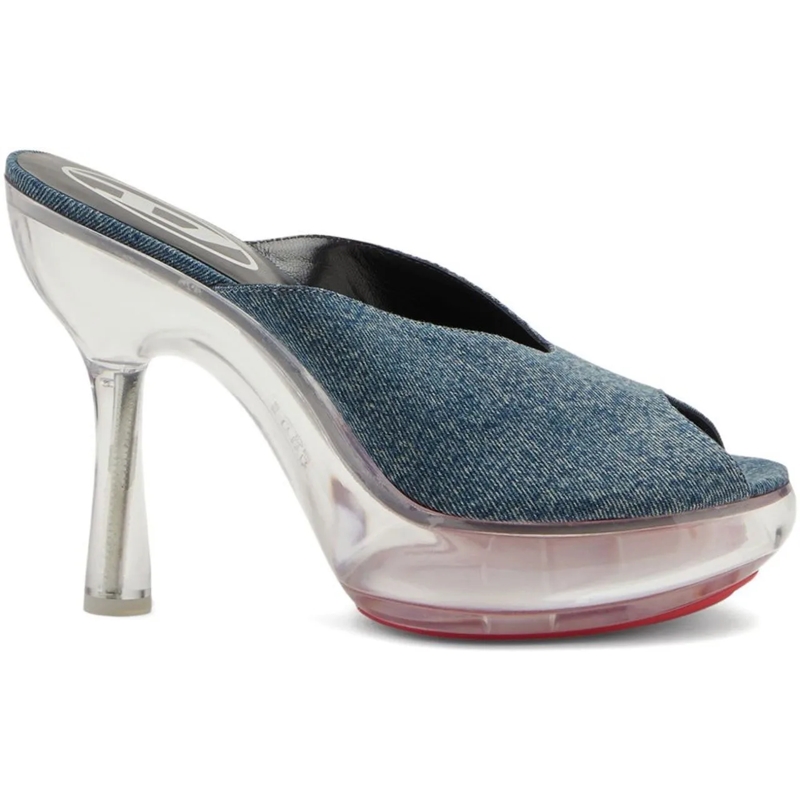 Diesel Sandales Sandals Denim blau