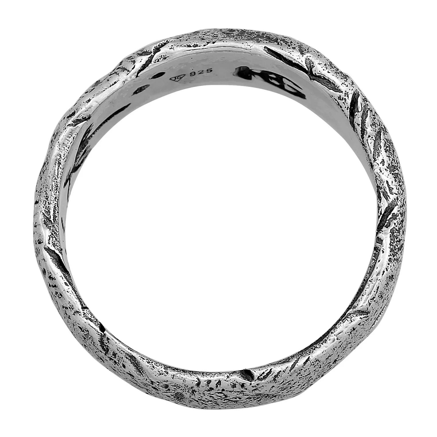 Thumbnail - Haze & Glory Ringe - Ring Bandring - Secret Spot 925 Silber - Gr. 62 MM - in Silber - für Damen