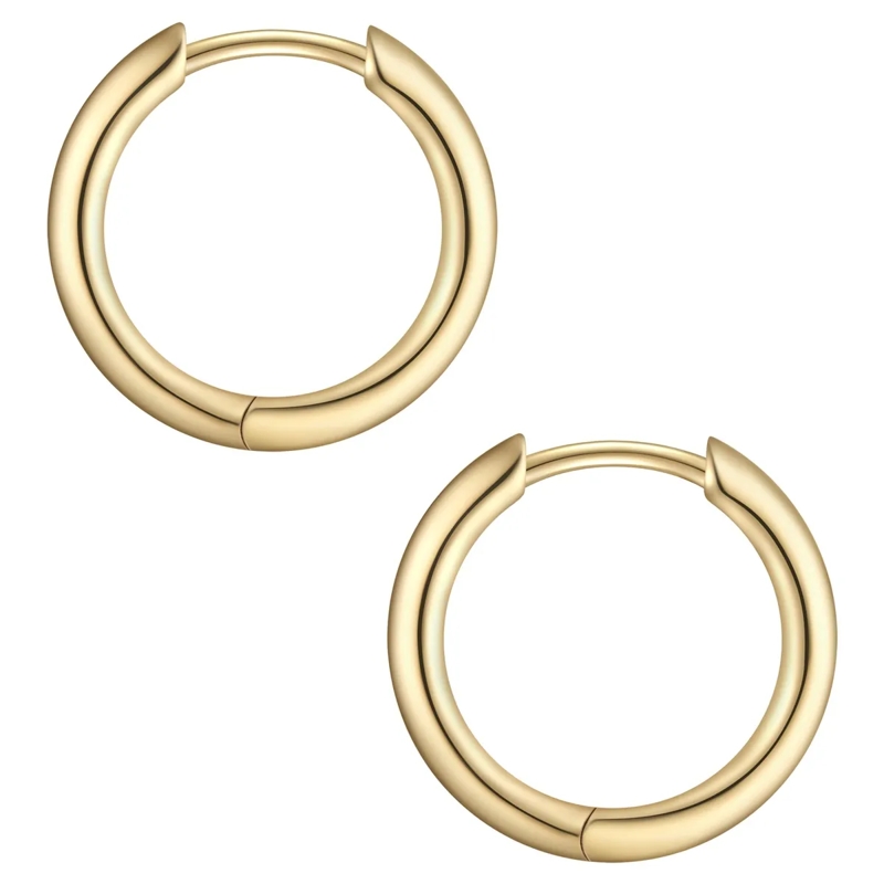 Glanzstücke München Ohrhänger Sterling Silber Creolen gold(Image 3)