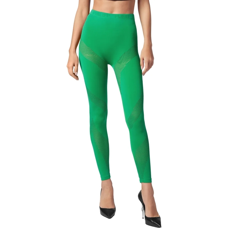 Philipp Plein Leggings Leggings grün(Image 3)