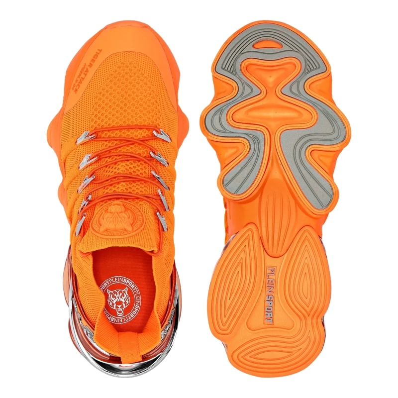 Plein Sport Low-Top-Sneaker Runner Sneaker Tiger Attack//Gen.x.4 orange(Image 3)