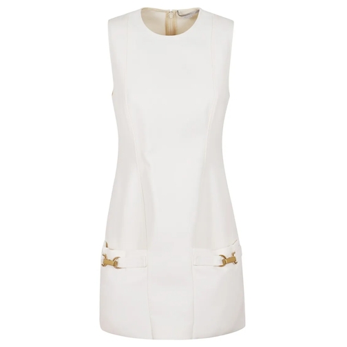 Stella McCartney Abendkleider Moulded Dress White