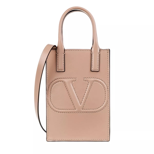 Valentino Garavani Smartphone Crossbody Bag Leather Poudre Handytasche