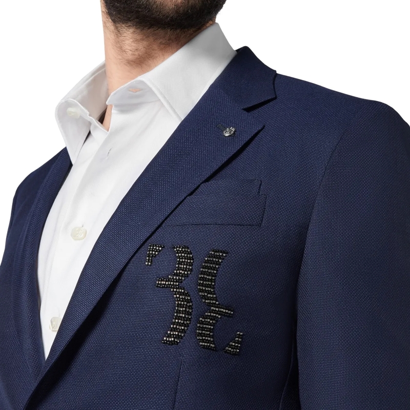 BILLIONAIRE Blazer Blazer Double B dunkel-blau(Image 4)