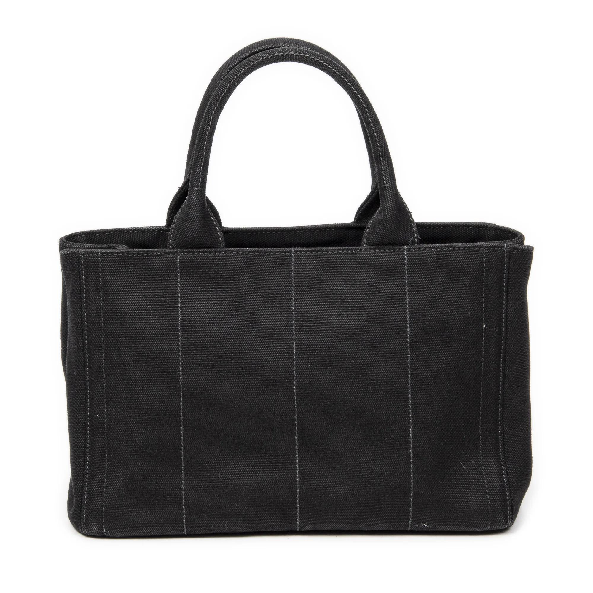 Thumbnail - Prada Crossbody Bags - Small Rhinestone Canapa Tote - Gr. unisize - in Schwarz - für Damen