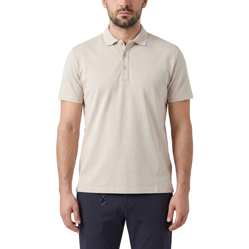 Paul & Shark Polohemd Polshirt aus Baumwolle orange(Image 6)